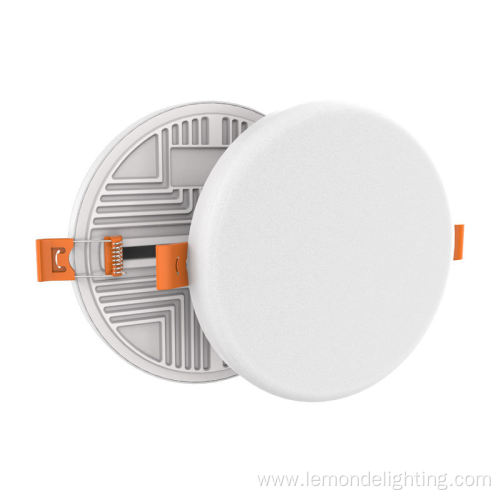 Round Square Adjustable RGB Frameless LED Panel Light